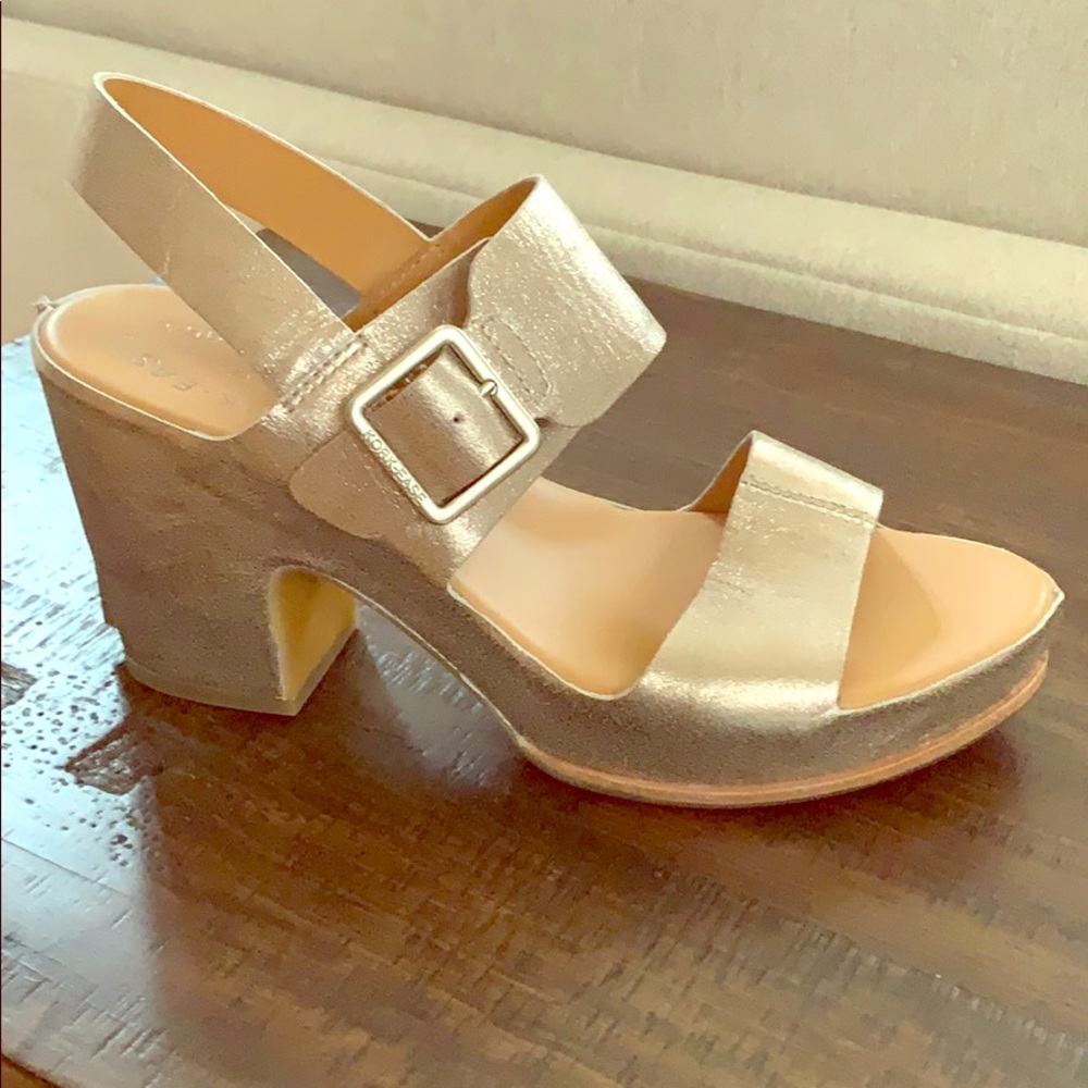 Kork-Ease San Carlos Soft Metallic Gold Sandal